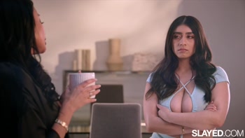 SLAYED Teacher Anissa Gives Student Violet A Sexy Lesson