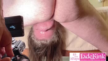 Jade Kink's Sloppy Face Fuck & Deepthroat Cum Compilation