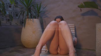 Gabibela's Slow Butt Plug Tease: Her Tight Ass Enjoys Every Moment