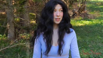 SexNinja's Forest Fling: Cheating Wife Meets Hung Woodman