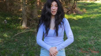 SexNinja's Forest Fling: Cheating Wife Meets Hung Woodman