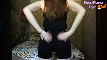 VioletPurpleFoxy - Violet's Virgin Orgasm: Nipple Play Solo Delight