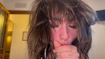 Raxxxbit's Balls Deep Throat Tease