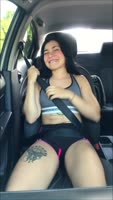Blonde Latina Agatasmithh's Car Sex Confessions