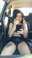 Blonde Latina Agatasmithh's Car Sex Confessions