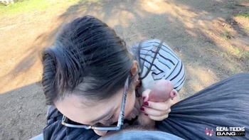 Teen (18+) Madison Wilde's Wild Outdoor Romp