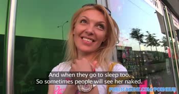 PublicAgent she Gets Spit-roasted Outdoors to get Reality TV Job