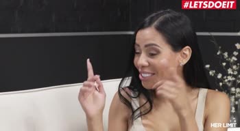 Canela Skin's Huge Latina Booty Takes a BBC Deep Throat and Rough Anal Thrashing