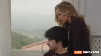Hardcore Sex with Horny Stepmom Athena Anderson Helps Stepson to Pass the Exam