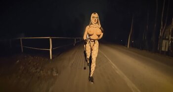 Torivaa's Sizzling Public Flash: Two Penises, Big Tits, and Sexy Trans Delight