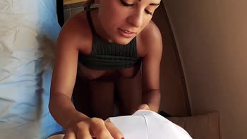 AliceKellyXXX - Stepsis Alice Kelly's Sizzling 60FPS POV Cum Shot