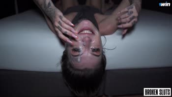 Broken Sluts Throated to Submission
