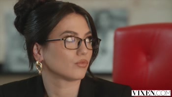 VIXEN Cock Crazy Boss Lady Megan Mistakes Cant Keep Her Hands Off Models Huge Dick