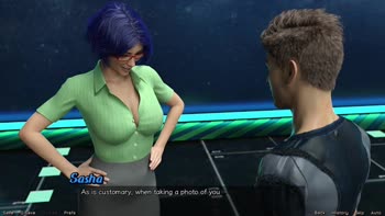 AVN Teller's Cosmic Seduction in Stranded in Space #54