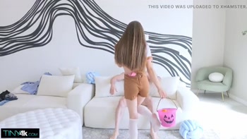 Girl Scout Earns Her Cum Slut Badge