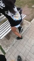 Vanessa Waner's Street Orgasm - Matt_jobs Fingers Her Blonde Bombshell