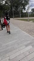 Vanessa Waner's Street Orgasm - Matt_jobs Fingers Her Blonde Bombshell