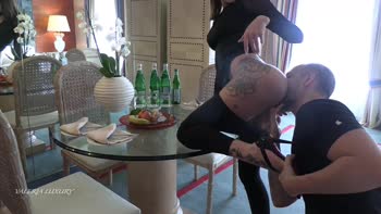 Valeria Luxury's Romantic Hotel Adventure: Creampied by Her Loving Husband