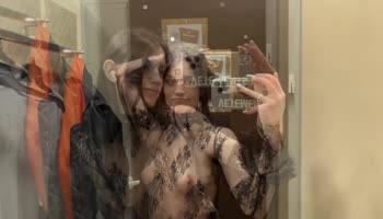 LunaTryOn's Fitting Room Flirtation: Trying On Transparent Delights
