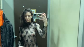 LunaTryOn's Fitting Room Flirtation: Trying On Transparent Delights