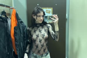 LunaTryOn's Fitting Room Flirtation: Trying On Transparent Delights