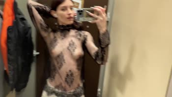 LunaTryOn's Fitting Room Flirtation: Trying On Transparent Delights