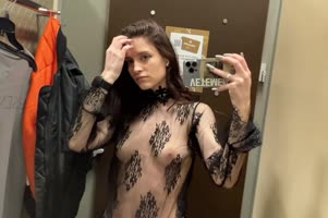 LunaTryOn's Fitting Room Flirtation: Trying On Transparent Delights