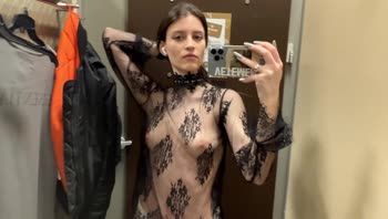 LunaTryOn's Fitting Room Flirtation: Trying On Transparent Delights