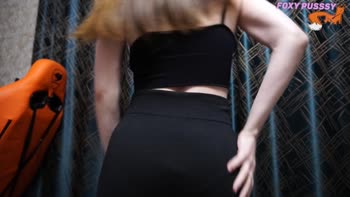 Foxy Pusssy Spies on Me with a Saliva-Filled Sucky Surprise