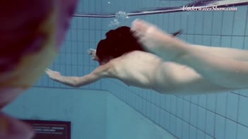 Russian Teen (18+) Showers Off in Underwater Bae Delight