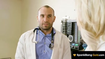 SPANKBANG GOLD - Doctor’s Massive Cock Rails Big Tit Patient Kenzie Taylor Senseless