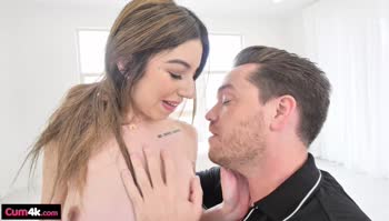 Camilla Cream's Petite Latina GF Gets Stretched by Best Friend's Big Cock