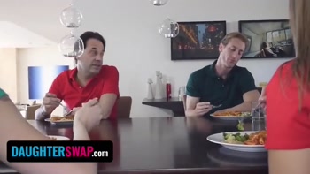 Stepaughter Swap - Newly divorced stud gets to fuck his best friends stepdaughter hard during vacation