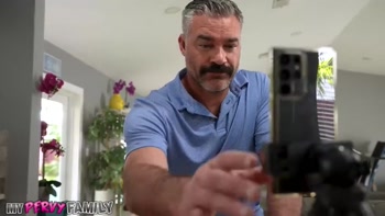 MyPervyFamily - Hot & Horny Teen (18+) Satisfies Lonely Stepdad - Serena Hill