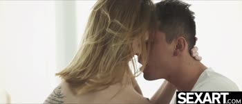 Belle Claire's Fiery First Time: Redhead Virgin Devours Girl-On-Girl