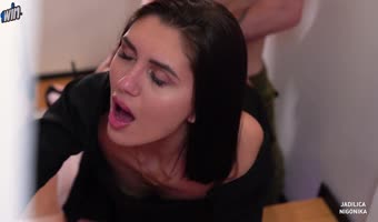 Nigonika's Stairway to Steamy Sex: Classmate Fling at School