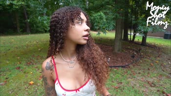 My BF Doesnt Know's Sizzling Backyard Secret: Sneaky Ebony Sex