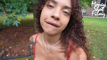 My BF Doesnt Know's Sizzling Backyard Secret: Sneaky Ebony Sex