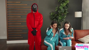 Naughty Sluts Andi Rose & Maya Woulfe's Roleplay Session Turns into Hot Orgasmic Threesome S1:E8