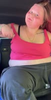 Marie Thickie's Public Pleasure: BBW Redhead Squirts in the Car