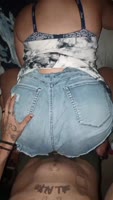 DiamondJayV's Thick Latina Booty Short Seduction