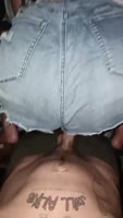 DiamondJayV's Thick Latina Booty Short Seduction
