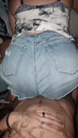 DiamondJayV's Thick Latina Booty Short Seduction