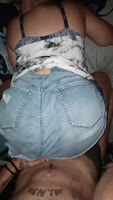 DiamondJayV's Thick Latina Booty Short Seduction