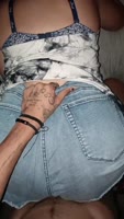 DiamondJayV's Thick Latina Booty Short Seduction