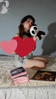 Bonneyuwu's Adorable Teen (18+) Solo - Cute Latina Girl with Plush Toys