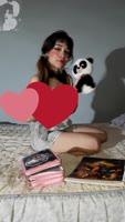 Bonneyuwu's Adorable Teen (18+) Solo - Cute Latina Girl with Plush Toys