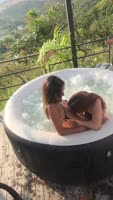valentina_27 - Valentina's Sultry Jacuzzi Lesbian Encounter