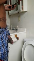 Kev8inch's Muscular BBC Stretching & Piss Show