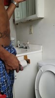 Kev8inch's Muscular BBC Stretching & Piss Show
